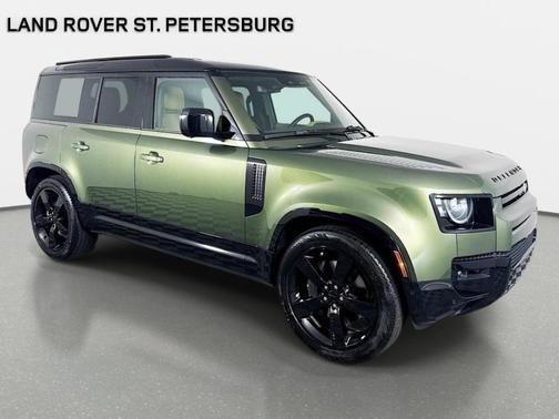 Woolstone Green 2026 Land Rover Defender P400 X-Dynamic SE