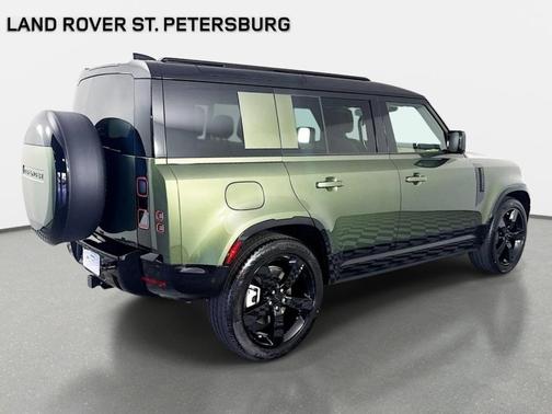 Woolstone Green 2026 Land Rover Defender P400 X-Dynamic SE