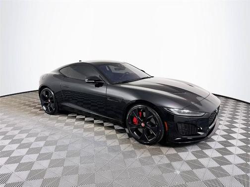 Santorini Black 2022 Jaguar F-TYPE P450