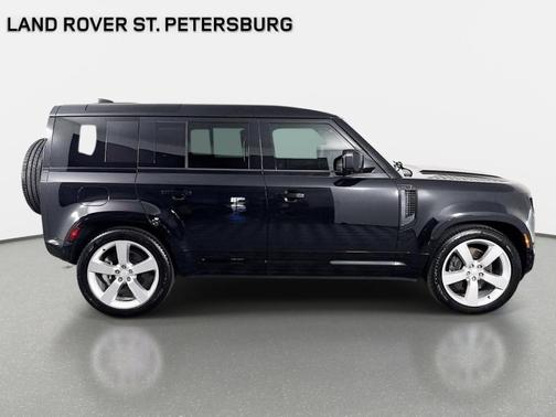 Santorini Black 2025 Land Rover Defender P500 X-Dynamic SE