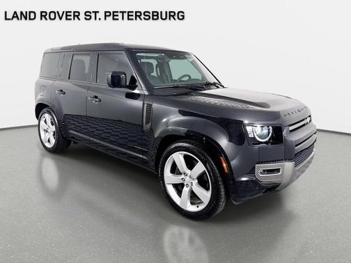 Santorini Black 2025 Land Rover Defender P500 X-Dynamic SE