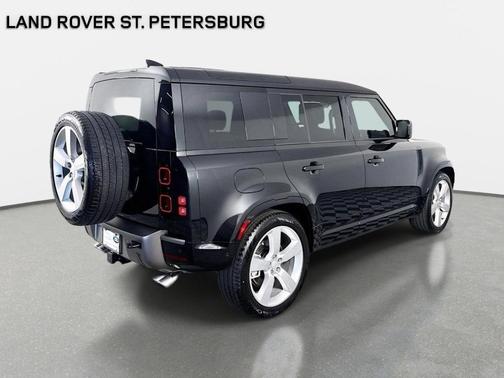 Santorini Black 2025 Land Rover Defender P500 X-Dynamic SE