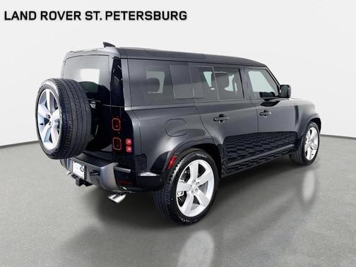 Santorini Black 2025 Land Rover Defender P500 X-Dynamic SE