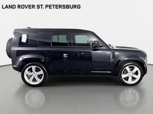 Santorini Black 2025 Land Rover Defender P500 X-Dynamic SE
