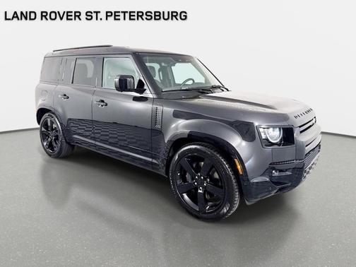 Santorini Black 2026 Land Rover Defender P400 X-Dynamic SE