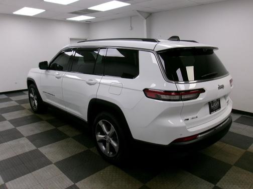Bright White Clearcoat 2021 Jeep Grand Cherokee L Limited