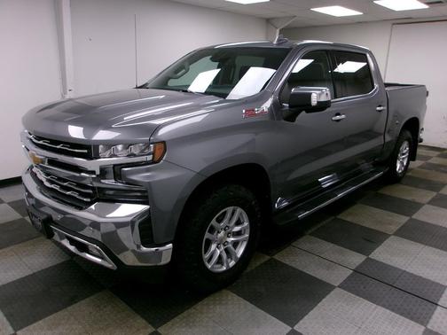 Satin Steel Metallic 2021 Chevrolet Silverado 1500 LTZ