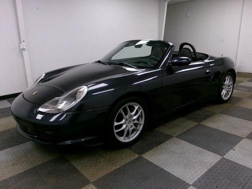 Blue 2004 Porsche Boxster Base