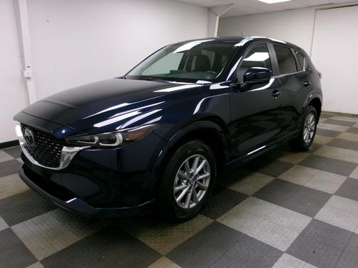 Deep Crystal Blue Mica 2025 Mazda CX-5 2.5 S Preferred Package