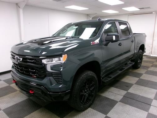 Cypress Gray 2026 Chevrolet Silverado 1500 LT Trail Boss Truck