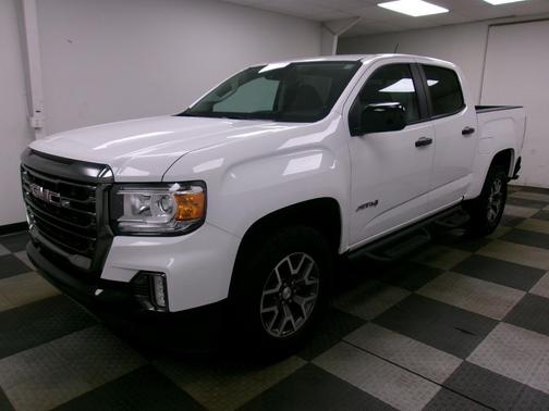 Summit White 2021 GMC Canyon AT4