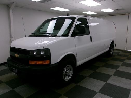 Summit White 2024 Chevrolet Express 3500 Work Van