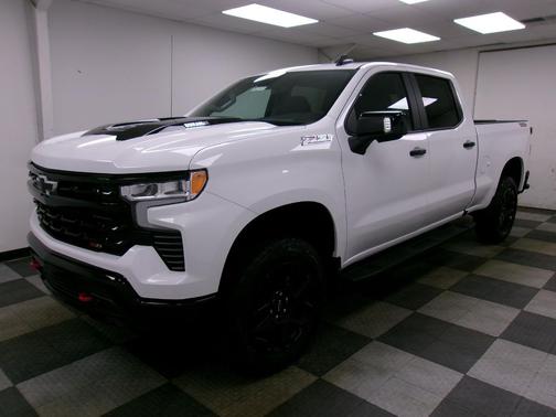 Summit White 2026 Chevrolet Silverado 1500 LT Trail Boss Truck