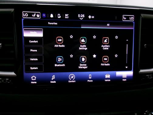 Diamond Black Crystal Pearlcoat 2024 Chrysler Pacifica Touring L
