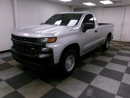 Silver Ice Metallic 2020 Chevrolet Silverado 1500 WT
