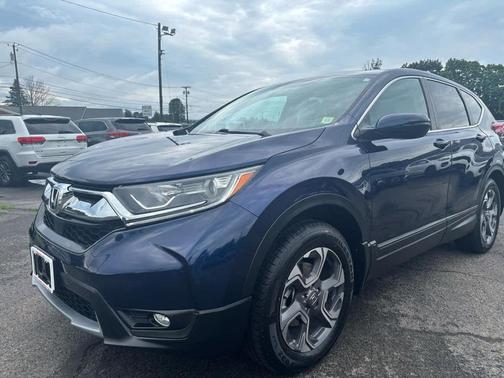 Obsidian Blue Pearl 2018 Honda CR-V EX-L