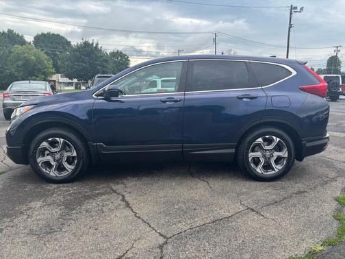 Obsidian Blue Pearl 2018 Honda CR-V EX-L