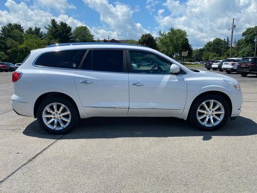 White Frost Tricoat 2017 Buick Enclave Premium