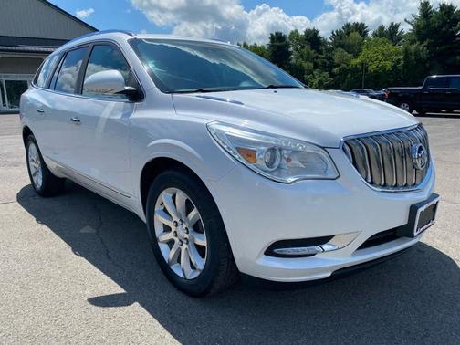 White Frost Tricoat 2017 Buick Enclave Premium
