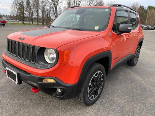 Omaha Orange 2017 Jeep Renegade Trailhawk
