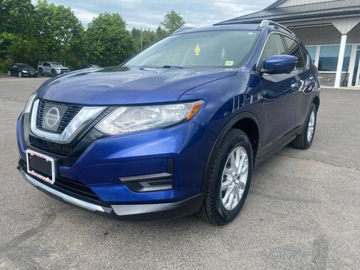 Caspian Blue 2017 Nissan Rogue SV
