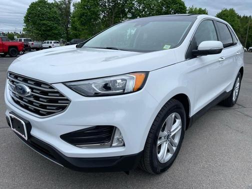 Oxford White 2020 Ford Edge SEL