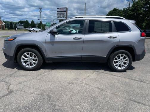 Billet Silver Metallic Clearcoat 2018 Jeep Cherokee Latitude