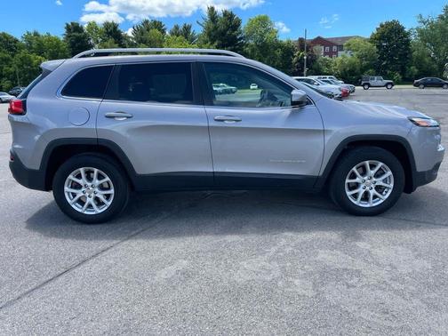 Billet Silver Metallic Clearcoat 2018 Jeep Cherokee Latitude