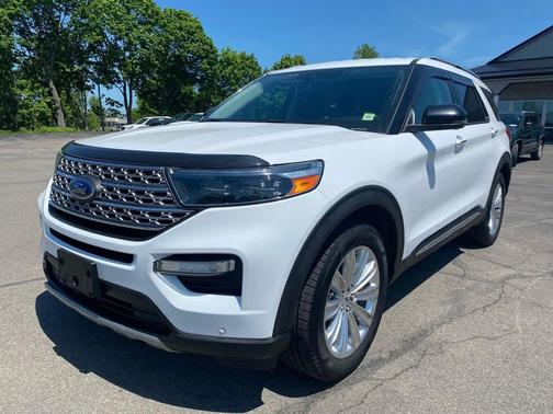 Oxford White 2020 Ford Explorer Limited