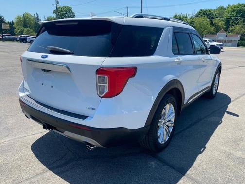 Oxford White 2020 Ford Explorer Limited