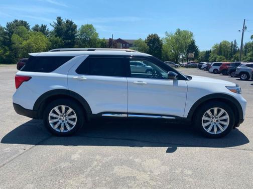 Oxford White 2020 Ford Explorer Limited