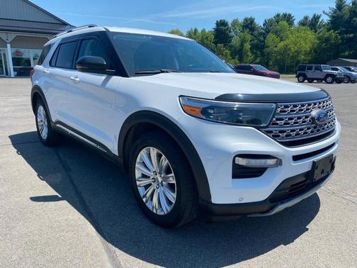 Oxford White 2020 Ford Explorer Limited