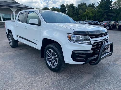 Summit White 2021 Chevrolet Colorado WT