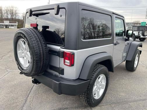 Billet Silver Metallic Clearcoat 2016 Jeep Wrangler Sport
