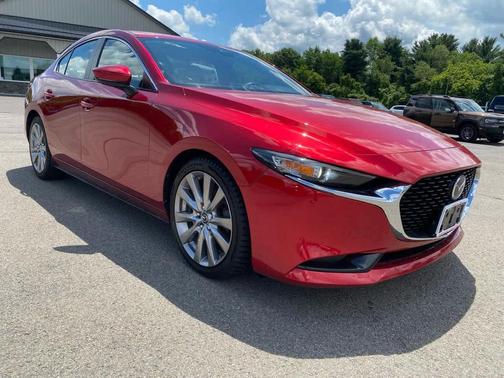 Soul Red Crystal Metallic 2019 Mazda Mazda3 AWD w/Preferred Package
