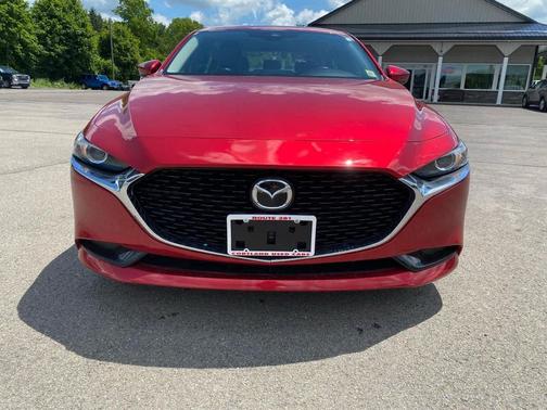 Soul Red Crystal Metallic 2019 Mazda Mazda3 AWD w/Preferred Package