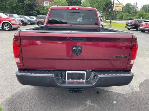 Delmonico Red Pearlcoat 2020 RAM 1500 Classic Warlock Quad Cab 4x4 6'4' Box