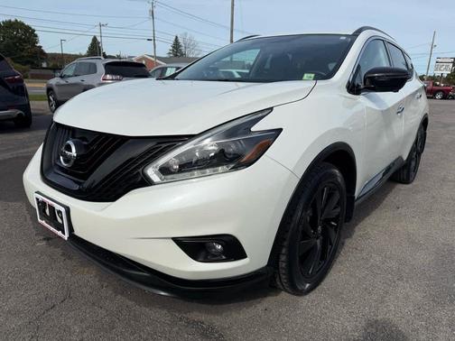 Pearl White 2018 Nissan Murano SL