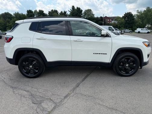 White Clearcoat 2020 Jeep Compass Latitude