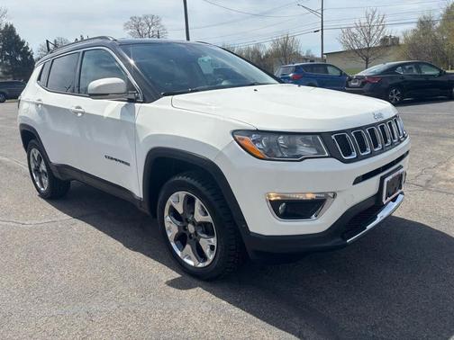 White Clearcoat 2018 Jeep Compass Limited