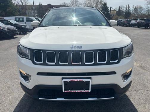 White Clearcoat 2018 Jeep Compass Limited