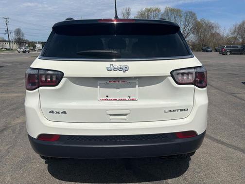 White Clearcoat 2018 Jeep Compass Limited