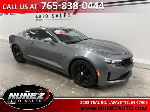 Satin Steel Metallic 2021 Chevrolet Camaro 1LT