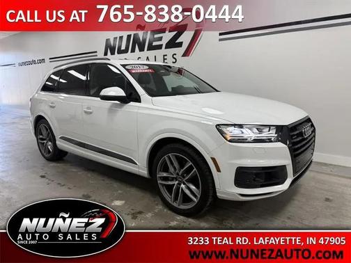 WHITE 2017 Audi Q7 3.0T Prestige
