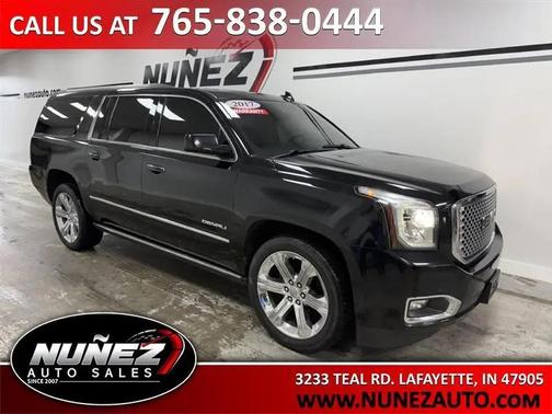 Onyx Black 2017 GMC Yukon XL Denali