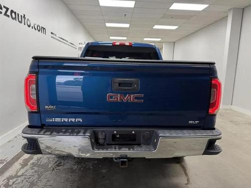 Stone Blue Metallic 2018 GMC Sierra 1500 SLT