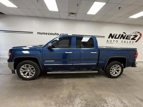 Stone Blue Metallic 2018 GMC Sierra 1500 SLT