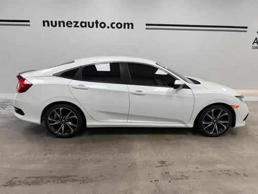 Platinum White Pearl 2021 Honda Civic Sport