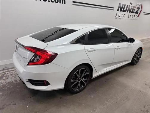 Platinum White Pearl 2021 Honda Civic Sport