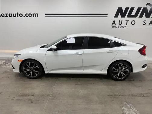 Platinum White Pearl 2021 Honda Civic Sport